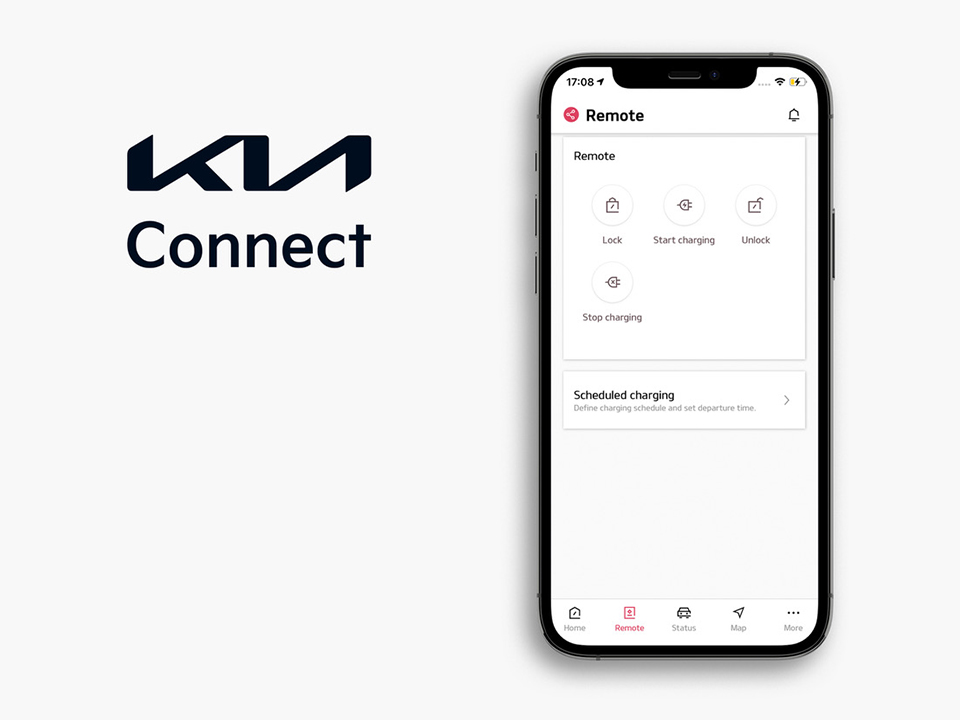 App per smartphone Kia Connect