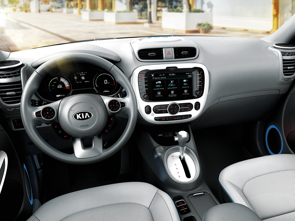 Kia Soul EV interior style comfort 