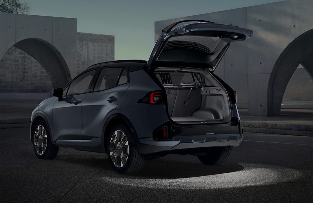 Luci LED su bagagliaio e portellone